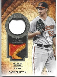 2017 Topps Tier One Dual Relic Zach Britton T1DR-ZB - Foto 1 di 1