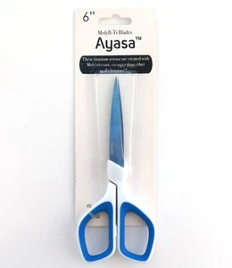 Ayasa 6" Titanium-MolyBdenum Scissor - Picture 1 of 2