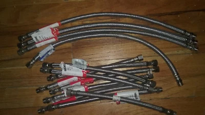 13 Geflecht Kompressionsschlauch Aquaflo MighyFlex Wasserhahn TCF-112-PP & TCF-120-PP & - Bild 1 von 4