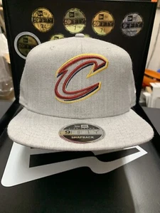Cleveland Cavaliers New Era 9Fifty Logo Trace Edition Snapback - Picture 1 of 5