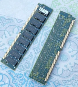 2X Mitsubishi Memory EDO RAM PS/2 - SIMM 72 pin MH1M36CYJ-6 4791Kb Qté 2 - Photo 1/8