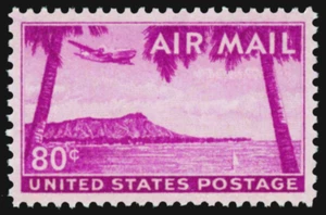 United States Scott #C46 80 Cent Air Mail Issue - PSE Graded 95 MNH - *A BEAUTY* - Picture 1 of 2