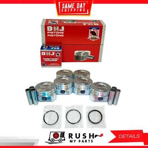 89-95 Piston and Ring Kit For Ford 3.8L V6 OHV 12v DNJ PRK4116 - Picture 1 of 10