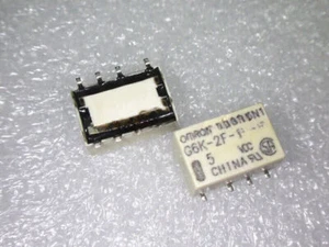 50PCS 8pins DC5V SMD G6K-2F-Y-5VDC G6K-2F-Y-DC5V G6K-2F-Y-5V Omron Relay - Picture 1 of 4