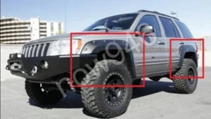 JEEP CHEROKEE WJ parafango torcia KIT FENDER FLARES 10 pezzi - Foto 1 di 4