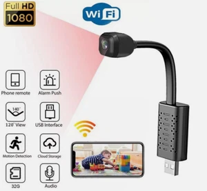 micro Cam Mini 1080P HD Wireless WiFi IP Camera Led IR visione notturna - Foto 1 di 9