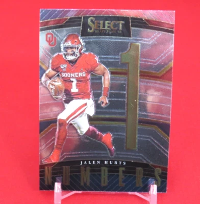Jalen Hurts Select Numbers Insert 2023 Select Draft Picks - Image 1 of 2