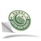1 X Vinyl Sticker A1 - United Arab Emirates Dubai Uae #7450
