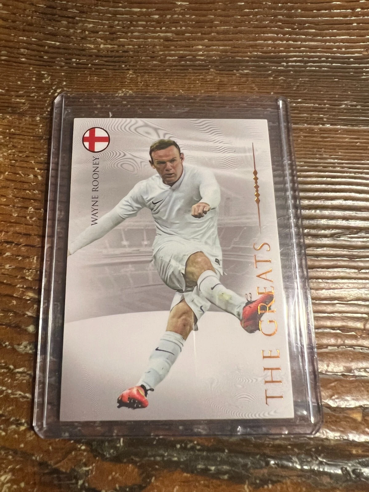 Wayne Rooney 2024 Futera Unique Nostalgia The Greats Orange /62 England