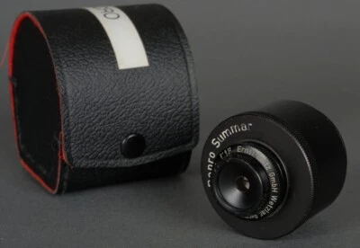 EX+ Leica Leitz Repro Summar 24mm w/M39 Adapter and case - Clean optics! - Image 1 of 3