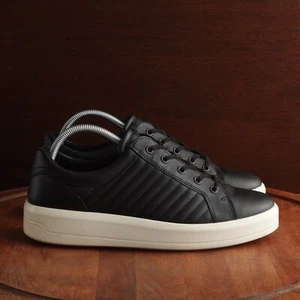 Zapatillas Ecco WMS TALLA EU 42 EE. UU. 11-11,5 NEGRAS Suave 9 Cuero Cómodo Minimalista Zapato - Imagen 1 de 15