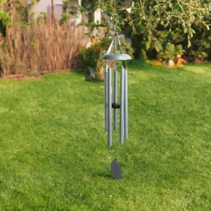 40"Long Tuned Sage Green Metal Wind Chime Ornament Home Decor Unique Gift - Picture 1 of 1