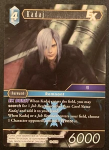 Kadaj 11-027R - selten - Eis - Vorwärts - Opus XI - Final Fantasy TCG - Bild 1 von 3