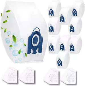 10 GN Hoover Bags + Filters For Miele Complete C2 C3 Powerline Silence Ecoline - Picture 1 of 5