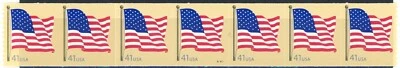 FLAG on Tan $.37 Denominated S/A D/C 11 PNC7 MNH Scott 4187 PL S1111 - Image 1 of 2
