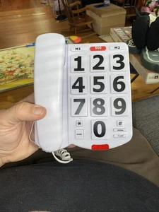 Big Button Phone for Seniors, Landline Telephone for Home, Durable Phone with... - Picture 1 of 15