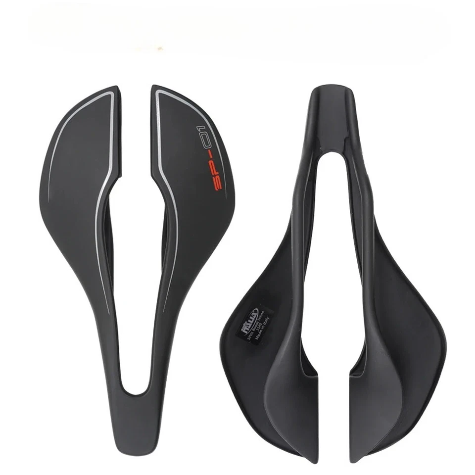 BOOST Carbon Fiber Saddle Super Light MTB Road Bike Saddles 245*130/140mm   - Image 1 of 4
