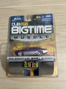 Jada Toys 2005 Dub City Bigtime Muscle '69 Pontiac GTO JUDGE color purple 1:64 - Picture 1 of 2