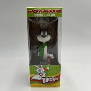 Looney Tunes Bugs Bunny Xmas Bobble-Head 15Cm Funko Wacky Wobbler Collectible - Picture 1 of 7