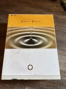 Franklin Covey Leading at the Speed of Trust DVD Book Kit - Picture 1 of 6