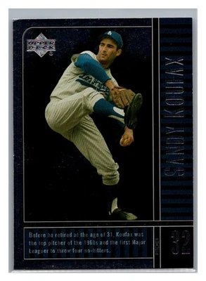 2000 Upper Deck Legends Sandy Koufax #28 - Image 1 of 2