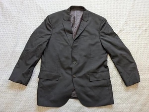 J.Crew Crosby Blazer Mens 42S Black Loro Piana Super 120s Wool Notch Lapel Suit - Picture 1 of 20