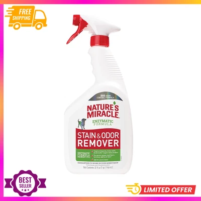 Nature's Miracle Dog Stain & Odor Remover 32 oz - Enzymatic Formula, Everyday Us - Image 1 of 4