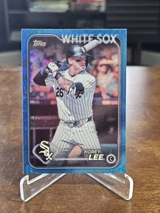 2024 Topps Update Series - Korey Lee #US244 Blue Holo Foilboard /999 - Picture 1 of 2