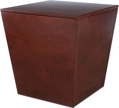 Winsome Mezo Storage Cube, Walnut Foto 1 de 4