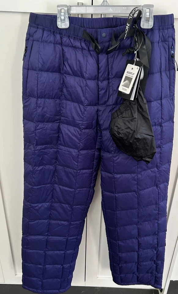 Pantalón de plumón grande Gramicci Night púrpura UL empacable talla L venta al por menor $300 ultraligero Foto 1 de 4