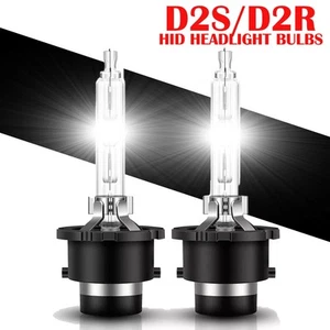 2PCS D2S D2R HID Headlight Bulb Xenon Direct Replacement High Low Beam 70W 6000K - Picture 1 of 10