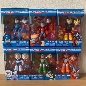 Jada Toys Mega Man Wave 1 And 2 Six Figures - Picture 1 of 8