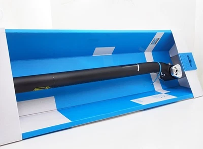 Assento Shimano PRO Road Bike Vibe carbono 20mm deslocamento 31,6 X 400mm - Imagem 1 de 4