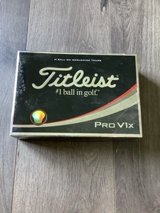 NEW Titleist Pro V1X White Golf Balls - 1 Dozen - Picture 1 of 8