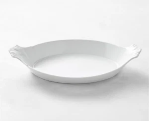 Williams Sonoma – Apilco Porcelain Au Gratin Baker – Oval - Picture 1 of 5
