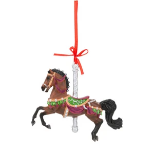Breyer 700625 Herald Carrusel Caballo Adorno de Navidad Decoración del árbol de Navidad - Imagen 1 de 1