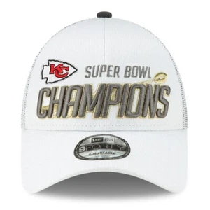 Mütze Kansas City Chiefs weiß Super Bowl LIV Champions verstellbar - Bild 1 von 5