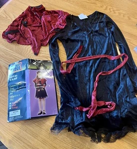 Vampire Dress Girl's Costume Royal Vamp Totally Ghoul Size Large - Picture 1 of 3