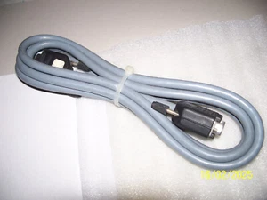 VGA-Verlängerung f. Monitore   Stecker + Kupplung gerade-2,0 m-grau + Neu - Bild 1 von 3