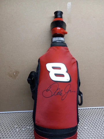 Dale Earnhardt Jr #8 Collectible NASCAR HIREV Helmet Top Bottletote Water Bottle Cover