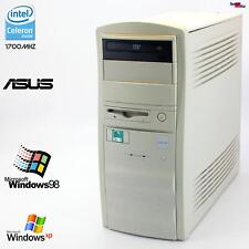 Celeron 1700MHZ Computadora PC ASUS P4S533-MX Paralelo Windows 98 2000 XP