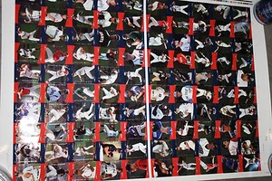 2007 TriStar Prospects Plus UNCUT Sheet RIZZO SCHERZER KERSHAW BUMGARNER - Picture 1 of 2