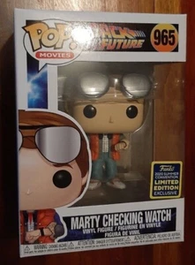 Marty Checking Watch Convention 2020 - Funko Pop - Neuf - Picture 1 of 7