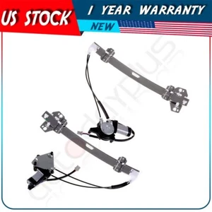 Power Window Regulator w/ motor For 1997-94 Accord Coupe Front LH RH - Picture 1 of 12