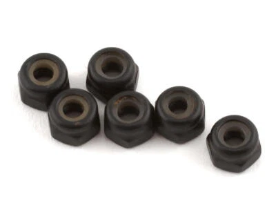 HPI 3mm Lock Nut (Black) (6) [HPIZ663] - Image 1 of 2