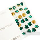 Swarovski Crystal Heart Style 4800 for Millinery and Crafts (8.8x8mm) - Emerald 