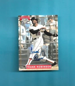 1994 Nabisco LIMITED ED. AUTO FRANK ROBINSON EXCEPTIONAL! - Picture 1 of 3