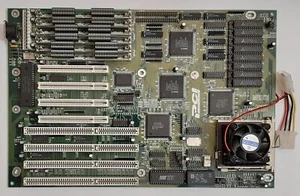 Chaintech 586IPI Sockel 4 ISA PCI retro Mainboard + Intel Pentium 66 + 48 MB RAM - Bild 1 von 3