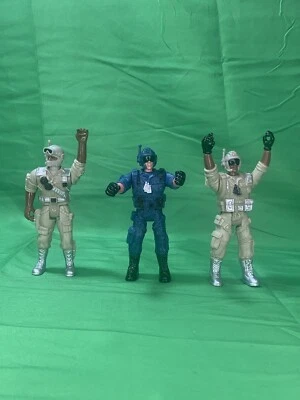 Bonecos LANARD SOLDADOS MILITARES Police Swat Team 5” com capacete e Google (3) - Imagem 1 de 4