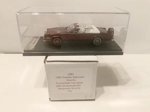 EMC 1985 Cadillac Eldorado Biarritz convertible open with continental kit 1/43 - Picture 1 of 7
